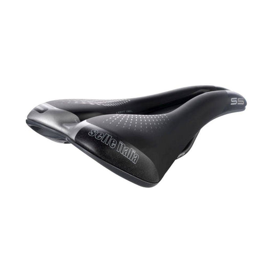 Selle Italia S5 Lady Superflow Zadel  Aluminium S3 - Zwart - Le Coq Wielerartikelen