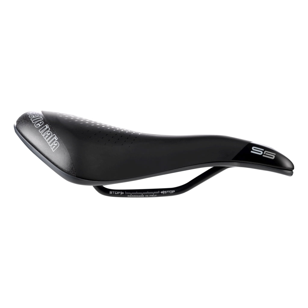 Selle Italia Fietszadel S5 Lady Superflow Aluminium Zwart - Le Coq Wielerartikelen