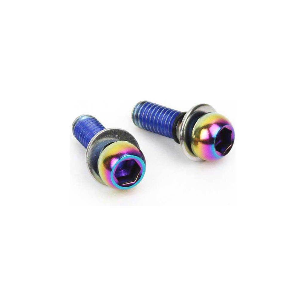 Sram G2/Level remklauw regenboog set A 2, remonderdelen voor mountainbike, zichtbaar met gekleurde remklauwen en onderdelen