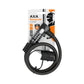 Kabelslot Axa Resolute Code 65cm x 12mm Zwart - Le Coq Wielerartikelen