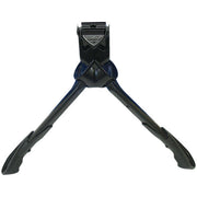 Zwarte Ursus Jumbo 300 mm middenstandaard voor 28" tweepoot aluminium fietsen, stabiliteit en ondersteuning.