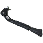 Ursus King verstelbare zijstandaard met brede bevestigingsplaat voor 24-28 inch fietsen, zwart, stabiele ondersteuning
