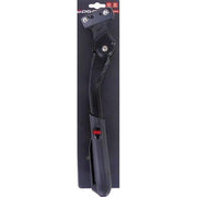 Edge Ezybolt R18/R40 verstelbare zijstandaard voor fietsen, zwart, geschikt voor 24-28 inch met soepel verstelbare functies.