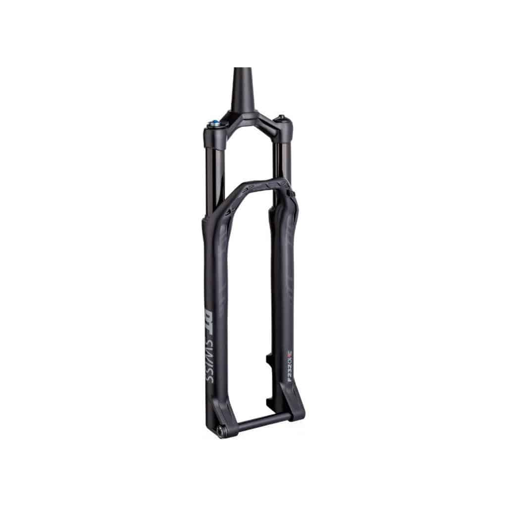 Verende MTB voorvork DT Swiss F232 One Boost 29" met magnesium remote, 120mm veerweg, zwart, 51mm offset, 11/8-11/2"