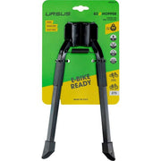 Zwarte Ursus Hopper 26" stadsfiets met standaard 2-poot en middenstandaard, 275 mm voor stabiliteit en gemak