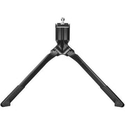 Ursus Jumbo Evo middenstandaard 275 mm tweepoot met crankbescherming in zwart, zichtbaar in de afbeelding