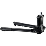 Ursus Jumbo Evo middenstandaard 2-poot met crankbescherming, zwart, 275 mm voor fietsen of e-bikes.