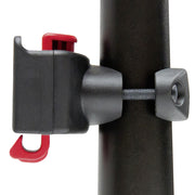 KLICKfix Caddy stuuradapter op stuurpen, zwart, geschikt voor Ø22-36 mm, bevestiging voor fietsstuur en accessoires