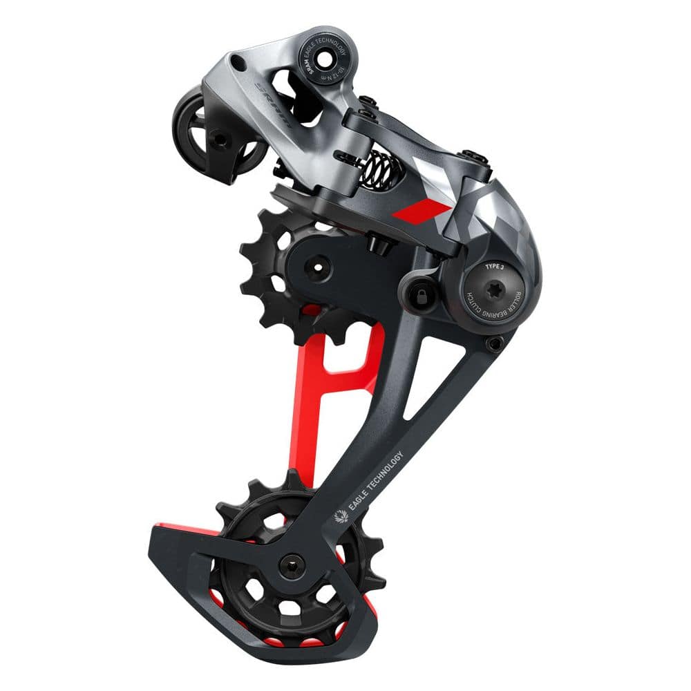 Sram Achterderailleur X01 Eagle 12V Max. 52T Carbon Oxy - Le Coq Wielerartikelen