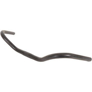 Zwart Ergotec stadsfiets stuur 25,4 mm, 550 mm voor city- en trekkingfietsen, zichtbaar met handvatten en bevestigingspunten.