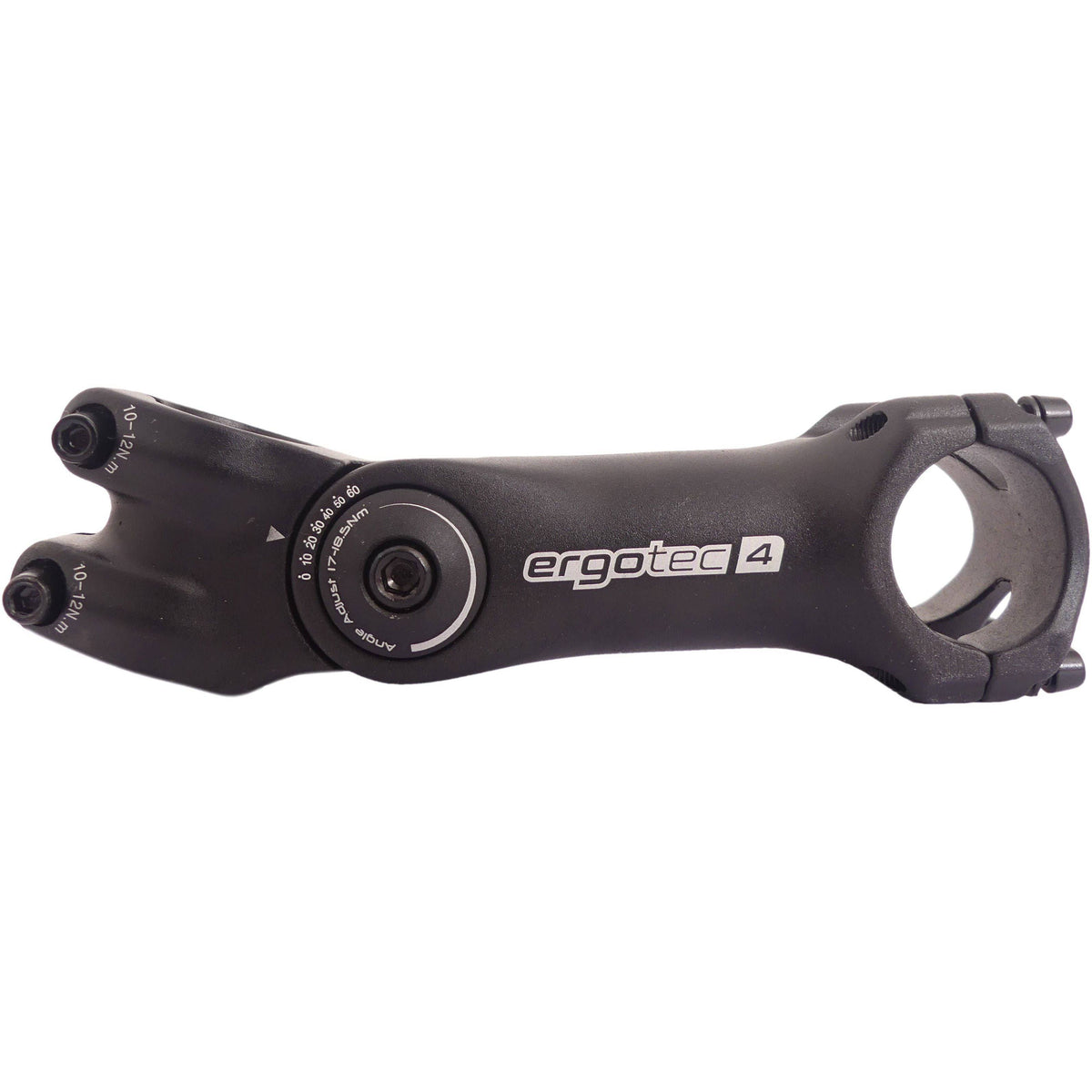 Ergotec Octopus Ahead 50 verstelbare stuurpen, 31,8 mm, 125 mm, geschikt voor fietsen, zichtbaar in de afbeelding.