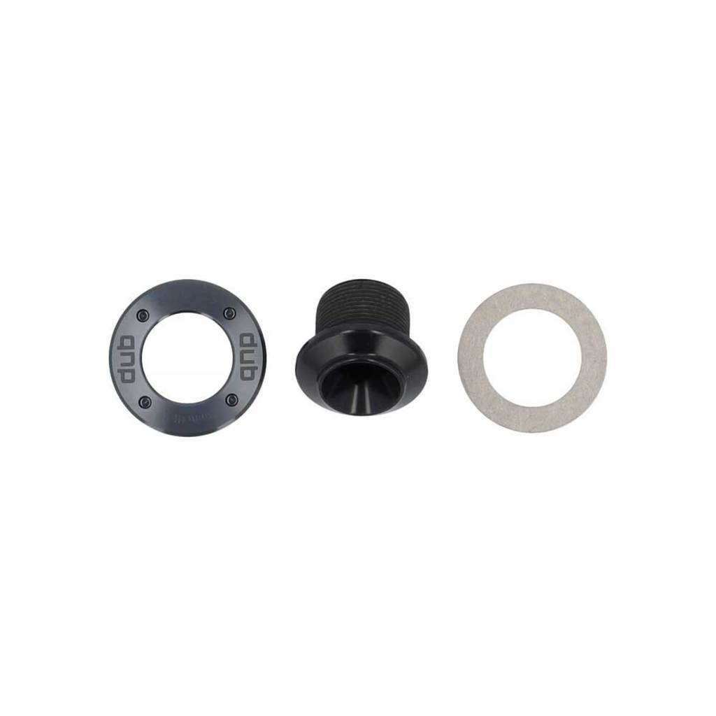 Sram Trapd Bout M18/M30 Dub aluminium lager voor fiets, gedetailleerde close-up van het metalen onderdeel