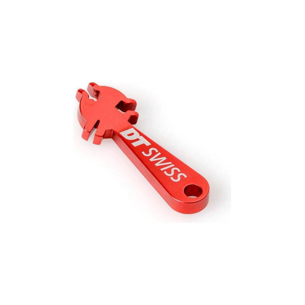 DT Swiss Grs DT nippelspanner multi-rol voor het gemakkelijk bevestigen en losmaken van nippels op fietswielen