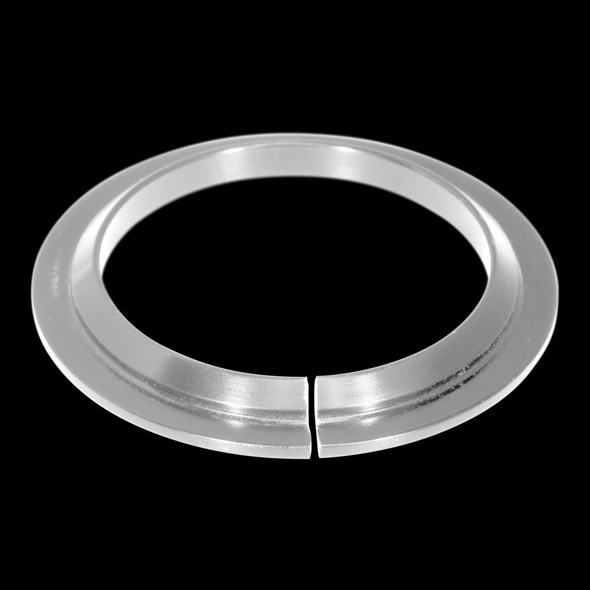 Zilveren vorkconus voor 11/8 inch Ø30mm, 36°, geschikt als toebehoren van Elvedes, zichtbaar op foto.