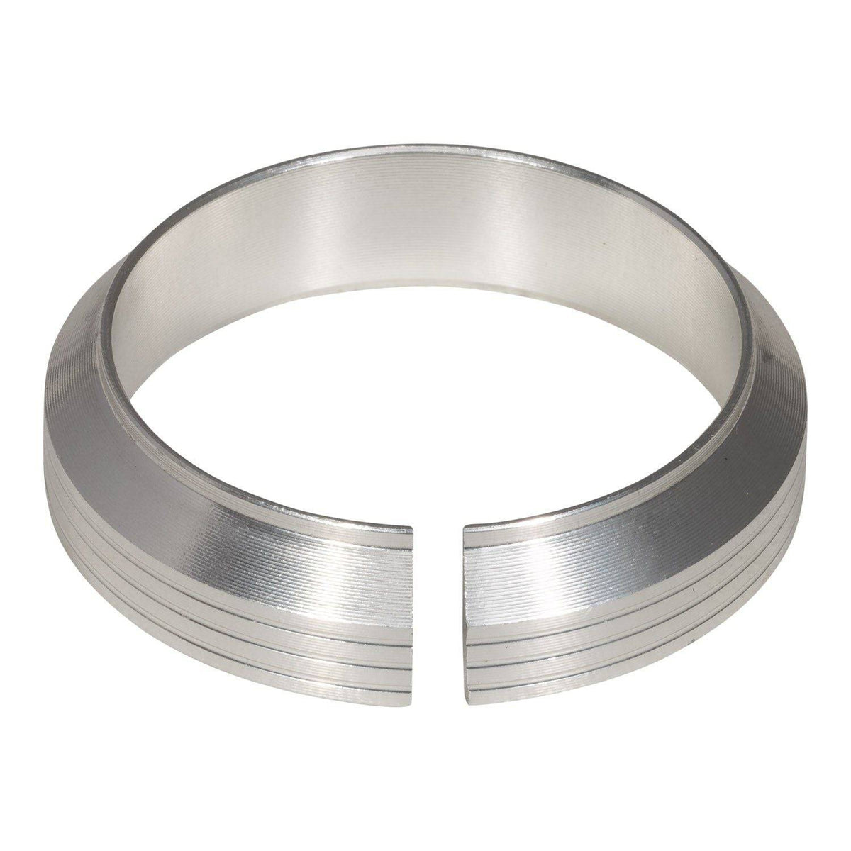 Elvedes compressiering voor 1 1/8" balhoofd, 36°, zilver, geschikt voor fiets met 8,4 mm hoogte.