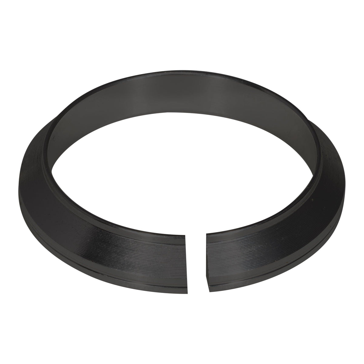 Elvedes compressiering voor 1 1/8 inch balhoofd, 45°, zwart, geschikt voor fietsaccessoires, met 5,8 mm hoogte.