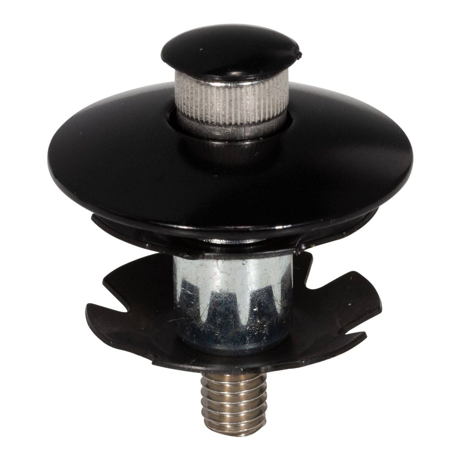 Elvedes Balhoofdplug Met Bolle Bovenkant Voor 1 1/8" Metalen Vorkbuis - Le Coq Wielerartikelen