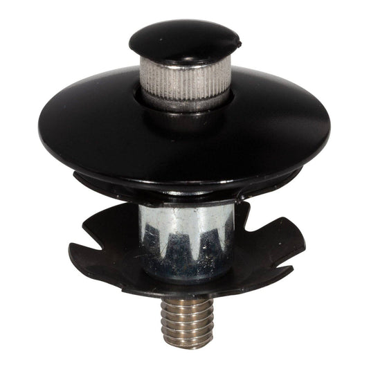 Elvedes Balhoofdplug Met Bolle Bovenkant Voor 1 1/8" Metalen Vorkbuis - Le Coq Wielerartikelen