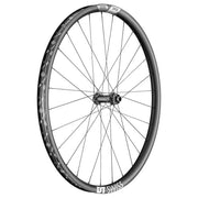 Voorwiel 29" DT Swiss XMC1501 Spline 30 Boost disc carbon zwart voor MTB fietsen, lichte en duurzame alles-in-één wiel.