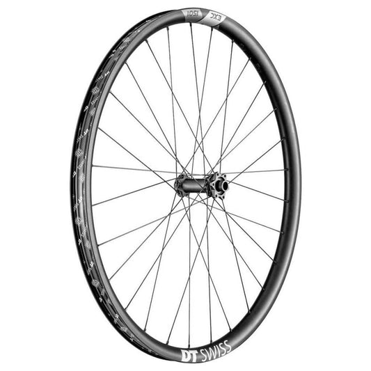 Voorwiel 29" DT Swiss EXC1501 Spline 30 Boost Disc IS Carbon Zwart - Le Coq Wielerartikelen