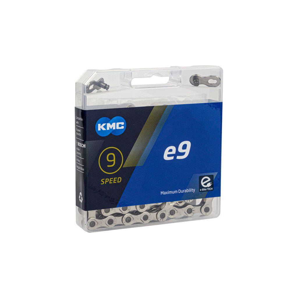Kmc Fietsketting E9 Zilver E-Bike 122 Schakels - Le Coq Wielerartikelen