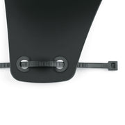 Zwart SKS voorspatbord van PVC voor 20/29 inch fietsen, beschermt tegen modder en water, geschikt voor mountainbikes en stadsfietsen.