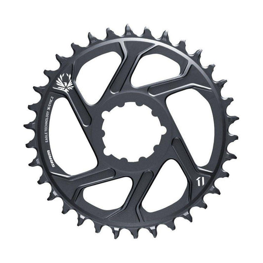 Sram Kettingblad Gx Eagle Direct Mount 6Mm Offset Cf Alm 12V - Zwart - Le Coq Wielerartikelen