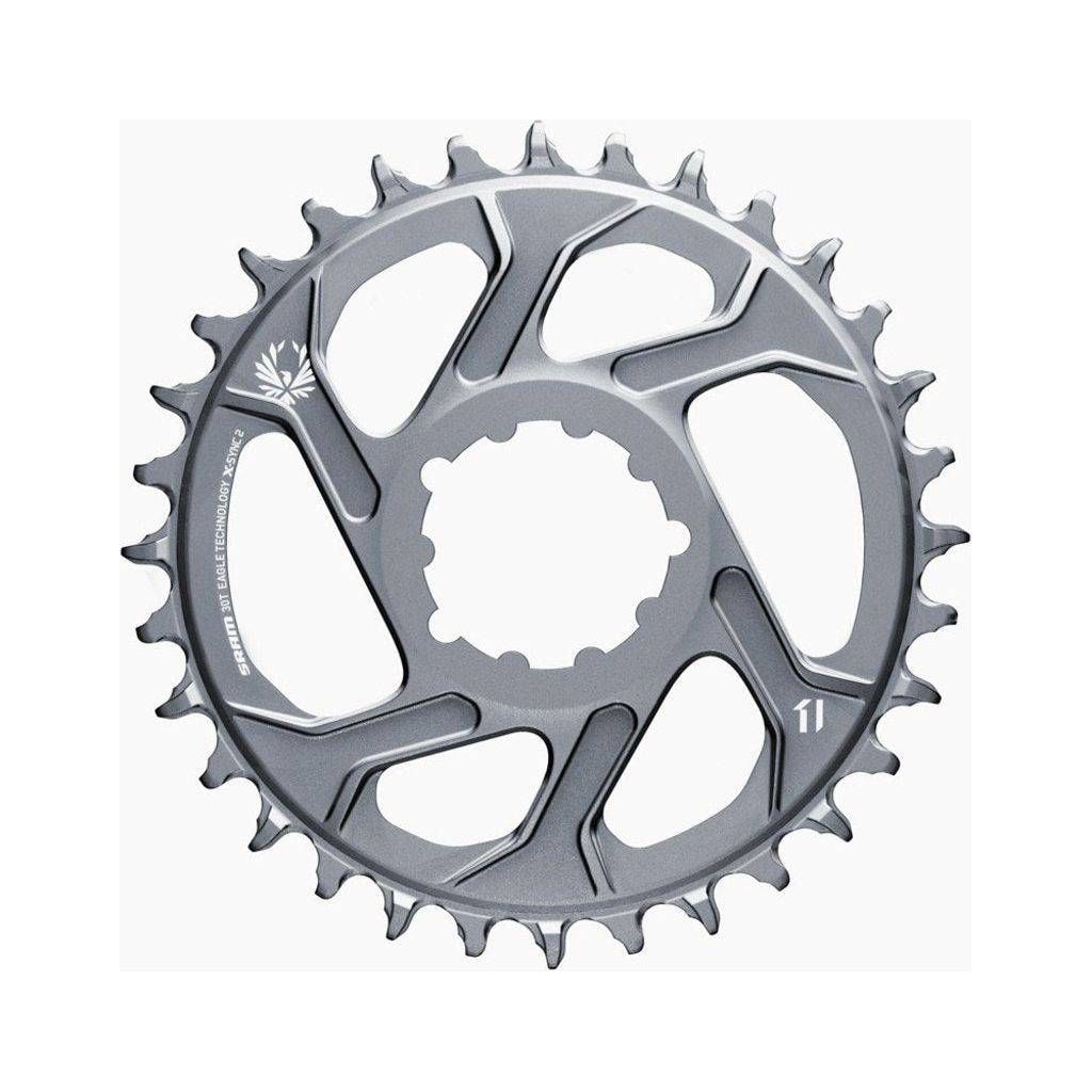 Sram Xx1/X01 Eagle 12-speed kettingblad 34T, geschikt voor mountainbikes en snel schakelen, zichtbaar met tandprofiel en merklogo