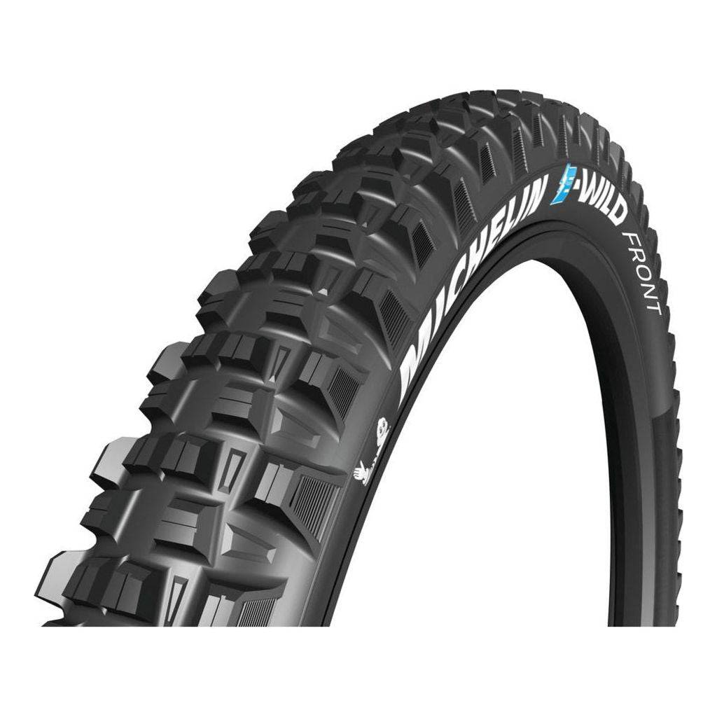 Michelin MTB buitenband 29 inch E-Wild achter, 66-622 Vouwband, zwart, geschikt voor mountainbikes, Gum-X compound.