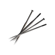 Zwart DT Swiss Spaakkit HE1800 Spline 32 DB V+A, inclusief set met 8 spaken, zichtbaar in de afbeelding.