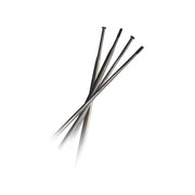 Zwart set van 6 DT Swiss ARC1400 Dicut 80 Wide DB spaakkits voor voor- en achterwielen, inclusief 6 stuks.