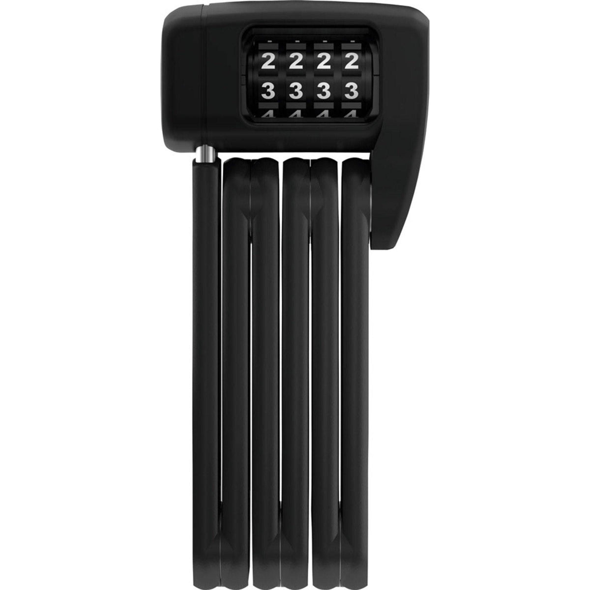 Abus Bordo Lite Mini 6055C vouwslot van 60 cm, stevig fietsslot met afsluitmechanisme en robuuste ketting, zwart.