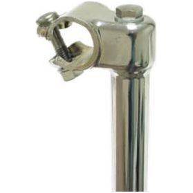 Kalloy stuurpen 22,2 mm, 300 mm lang, 25,4 mm diameter, chroom, voor fietssturen en accessoires