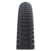 Zwarte Schwalbe Big Ben Plus 28-inch e-bike buitenband met GreenGuard dubbele bescherming, geschikt voor elektrische fietsen.