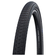 Schwalbe Big Ben Plus 28" elektrische fiets buitenband met GreenGuard en dubbele bescherming, zwart, zichtbare band met profiel