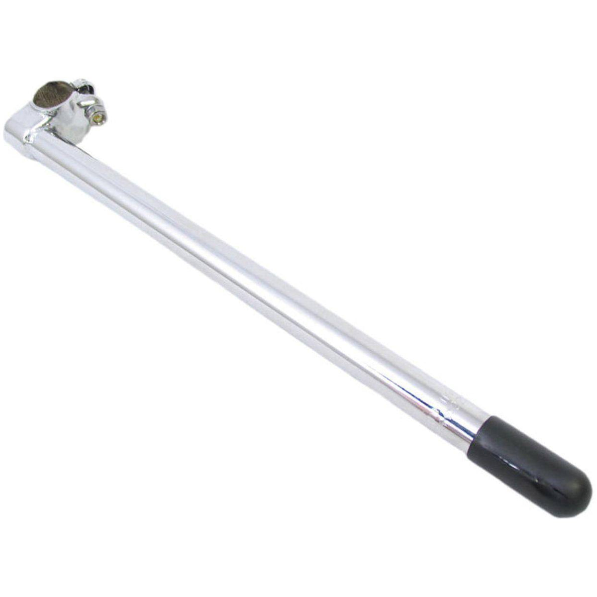 Kalloy stuurpen 22,2 mm, 400 mm lang, 25,4 mm diameter, chroom afwerking, geschikt voor fietssturen.