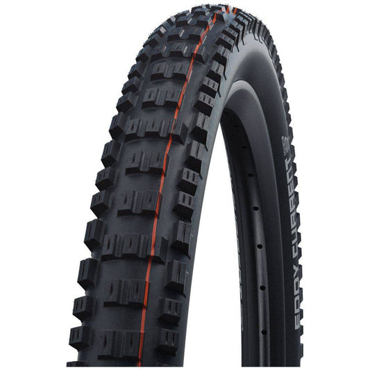 Buitenband 27.5" Schwalbe Eddy Current Front TLE ADDIX Soft Super Trail 65-584 Vouwband Zwart - Le Coq Wielerartikelen