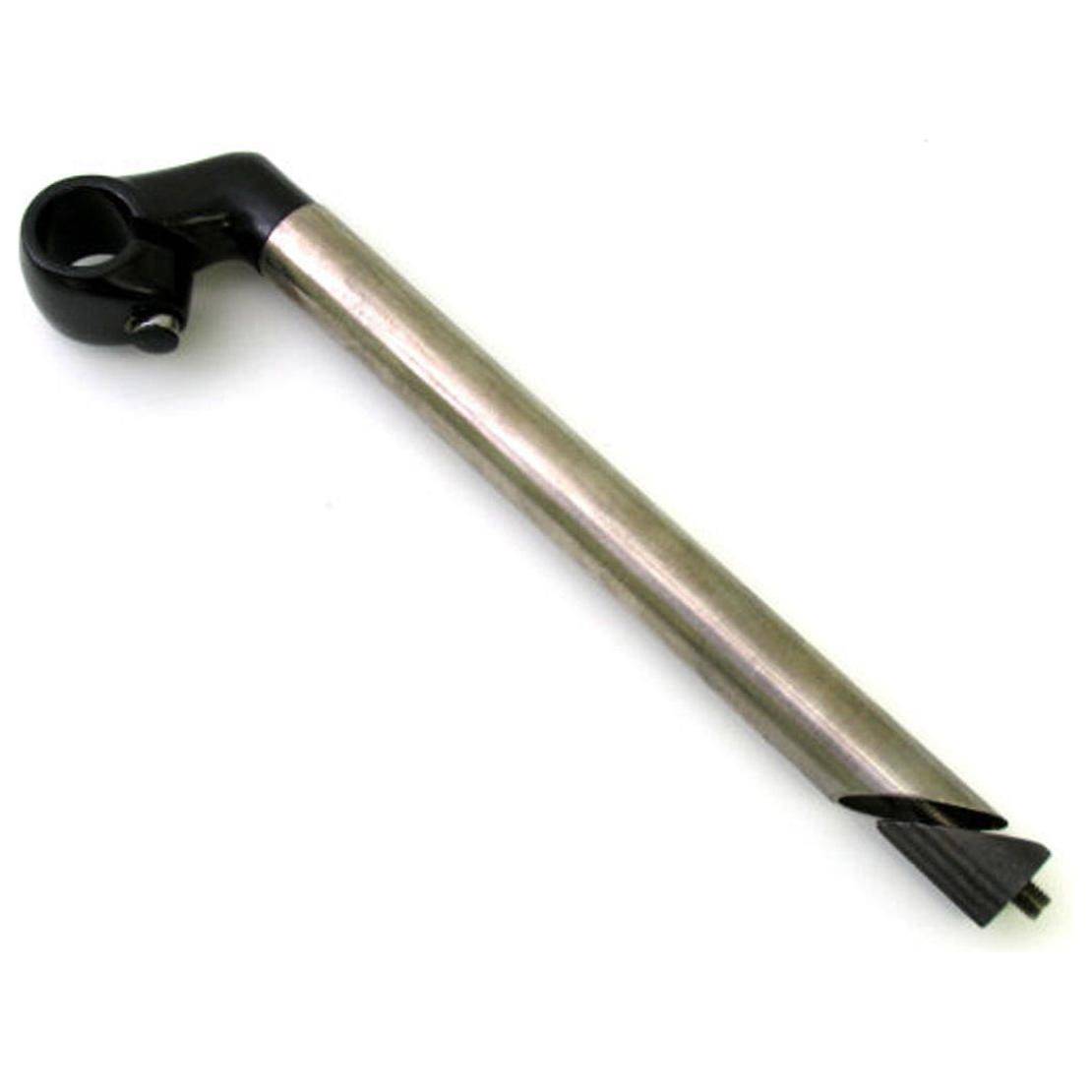 Rvs Kalloy stuurpen voor ATB, 25,4 mm diameter en 280 mm lengte, zichtbaar op de afbeelding