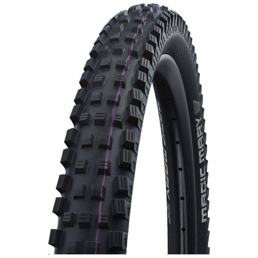 Buitenband 27.5" Schwalbe Magic Mary TLE ADDIX Ultra Soft Super Gravity 62-584 Vouwband Zwart - Le Coq Wielerartikelen