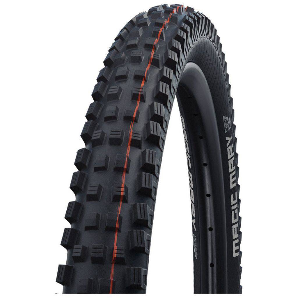 Zwarte Schwalbe Magic Mary Super Trail MTB-banden 26x2.35" met profiel voor off-road en trail rijden