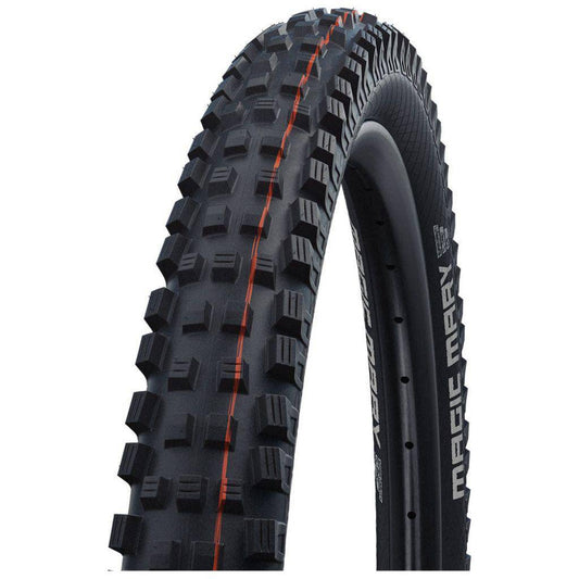 Buitenband 27.5" Schwalbe Magic Mary TLE ADDIX Soft Super Trail Vouwband Zwart - Le Coq Wielerartikelen