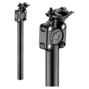 Verende Satori Beatbox zadelpen, 27.2 mm diameter, 350 mm lengte, mat zwart, geschikt voor fiets.