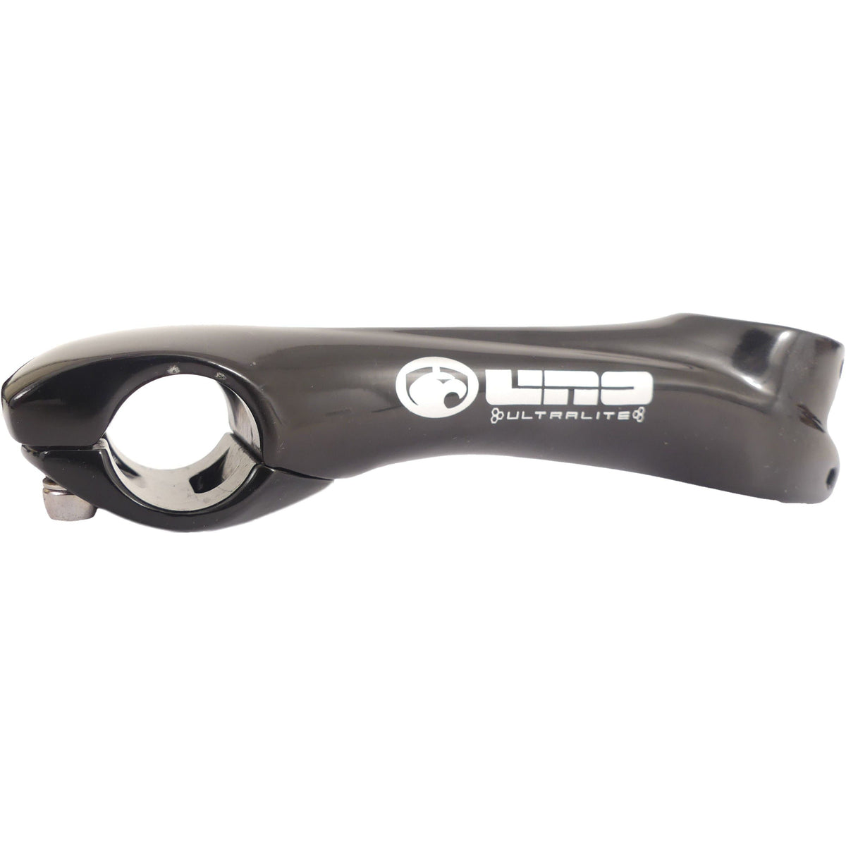 Zwarte Kalloy A-Head stuurpen 25,4 mm, 130 mm lengte, geschikt voor fietssturen, zichtbaar op de afbeelding