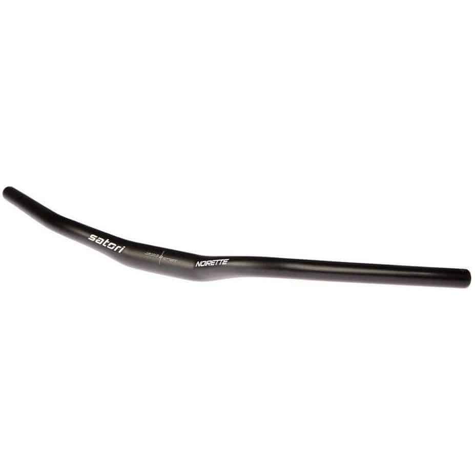 Racefiets stuur Satori Noirette Ø31.8 mm, 630 mm breed, 35° gebogen, mat zwart, geschikt voor racefietsen