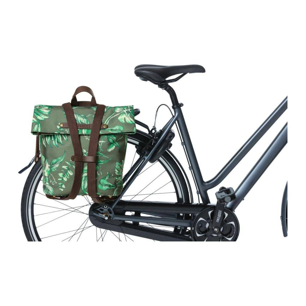 Basil Fietsrugzak Ever Green 14 Tot 19 Liter 28 X 16 X 35 Cm - Le Coq Wielerartikelen
