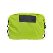 Basil Keep DRY en Clean regenhoes voor fietsaccessoires, neon geel, waterdicht en geschikt voor fietstassen en bagage.
