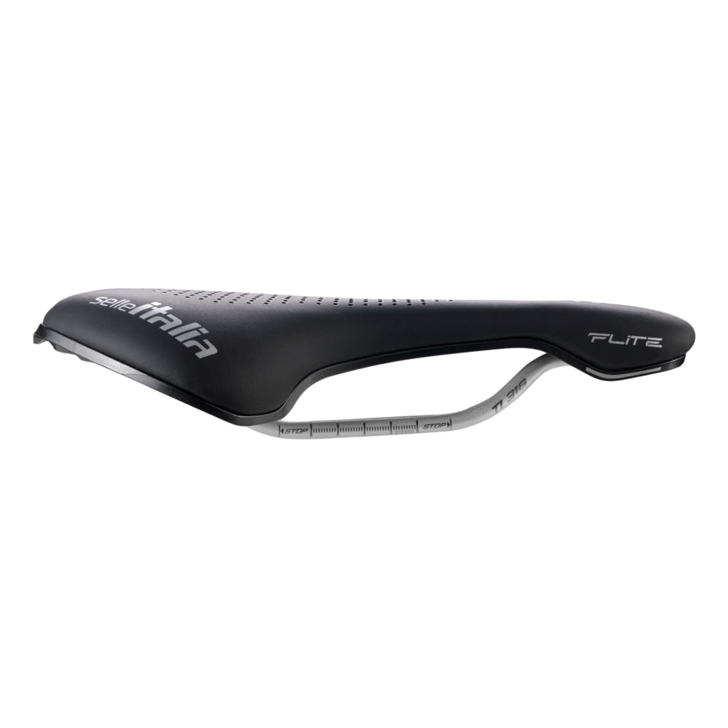 Selle Italia Fietszadel Max Flite Boost Gel Superflow Titanium L3 Zwart - Le Coq Wielerartikelen