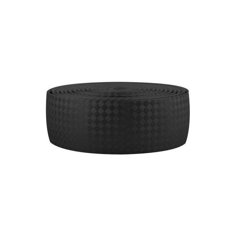 Velox carbon stuurlint met zwarte en groene details, licht en stevig voor fietscomfort, zichtbaar op de afbeelding.
