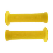 M-Wave BMX/Fixie handvatten van 130 mm met rubber grip voor comfortabele rijervaring, zichtbaar op de afbeelding.