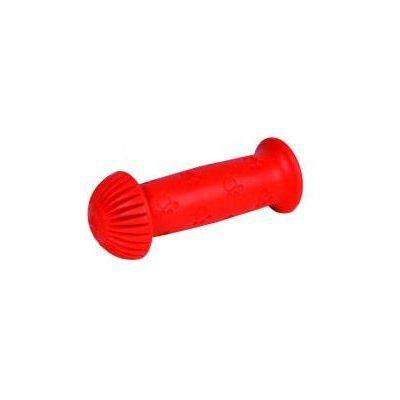 Set van twee Widek Kids Basic handvatten in rood, geschikt voor kinderfietsen of loopfietsen.